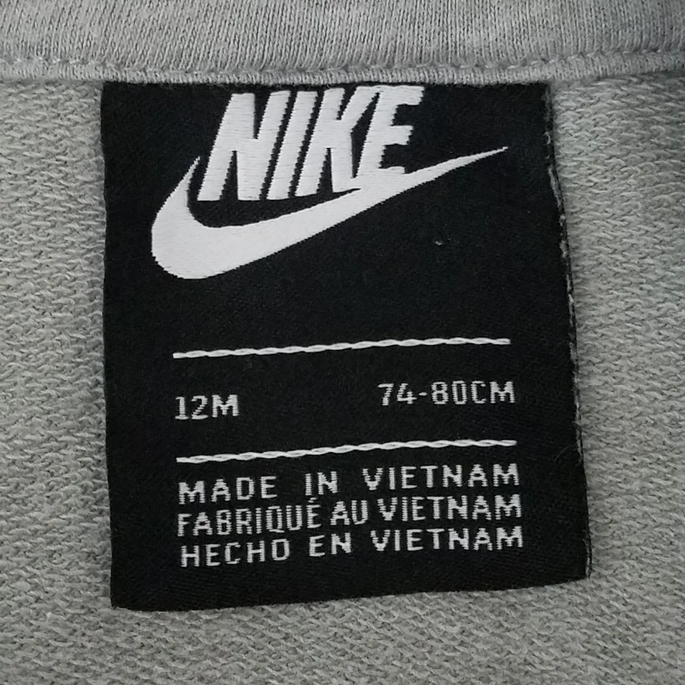 Nike Zip Up Hoodie 12M